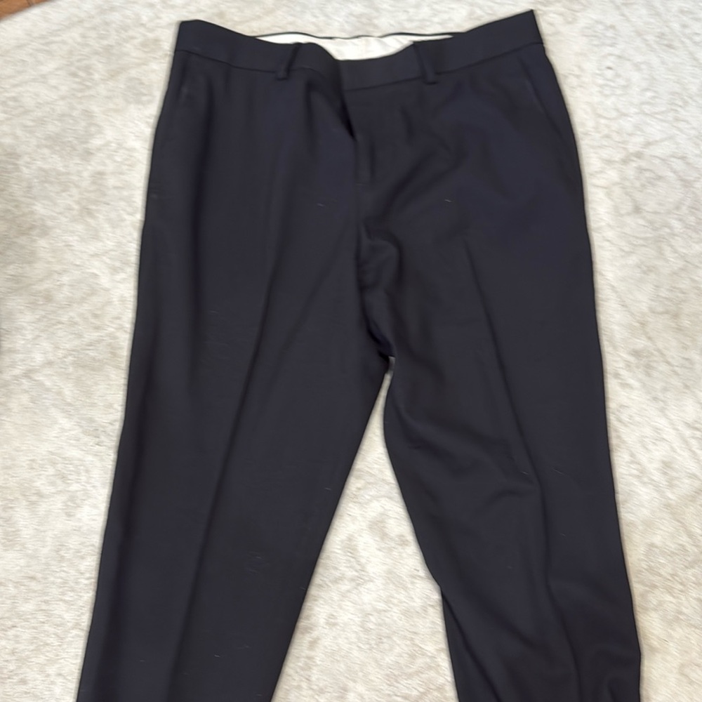 H&M Men’s 30R Slim Fit black Suit Pants